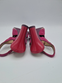 Audley London suède slingback pumps. Maat 41,fuchsia