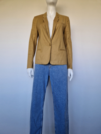 10 FEET linnen Blazer. Maat M. Okergeel.