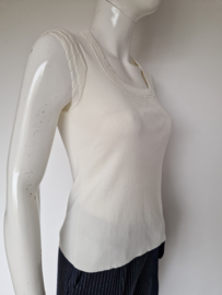 Ted Baker top. Maat 2, Roomwit.