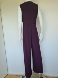 Phase Eight jumpsuit. Mt. 14, Aubergine.