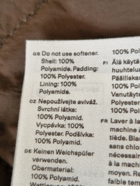 Arket double breasted jas. Maat 38. Olijfgroen