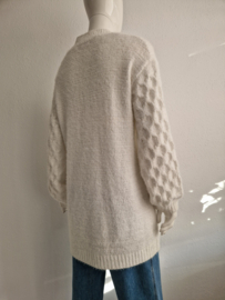 Esqualo vest. Maat L. Crème