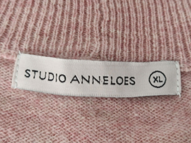 Studio Anneloes trui | Maat XL | Poederroze | Wol |