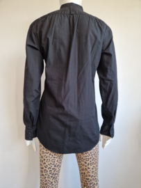 Kult blouse. Maat M. Zwart/geborduurd.
