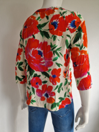 Nathalie Vleeschouwer blouse. Maat S. Bloemenprint.