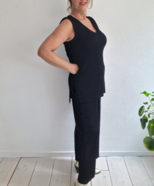 Max Mara set (broek & top) | Maat 40 | Zwart |