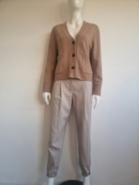 Zenggi cropped cardigan. Maat S. Yak/merino/Everest