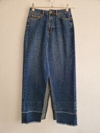 Blue Daze denim rok. Maat 34. Blauw.