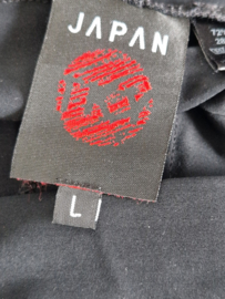 JapanTKY high waist broek/tregging. Maat L. Zwart