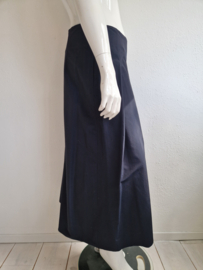 Natan maxi rok. Maat 40, Nachtblauw.