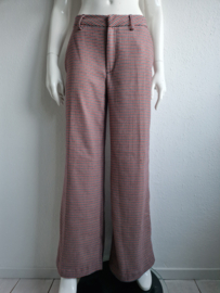 Reiko pantalon Pamelo Fancy. Maat 28. Blauw/rood.
