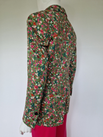 Marc Cain Blazer met bloemendessin – maat N2