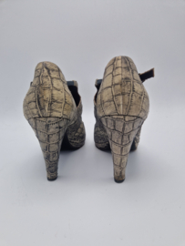 Altra Cosa pumps. Maat 41, Croco leer.