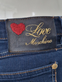 Love Moschino jeans. Maat 27. Blauw.
