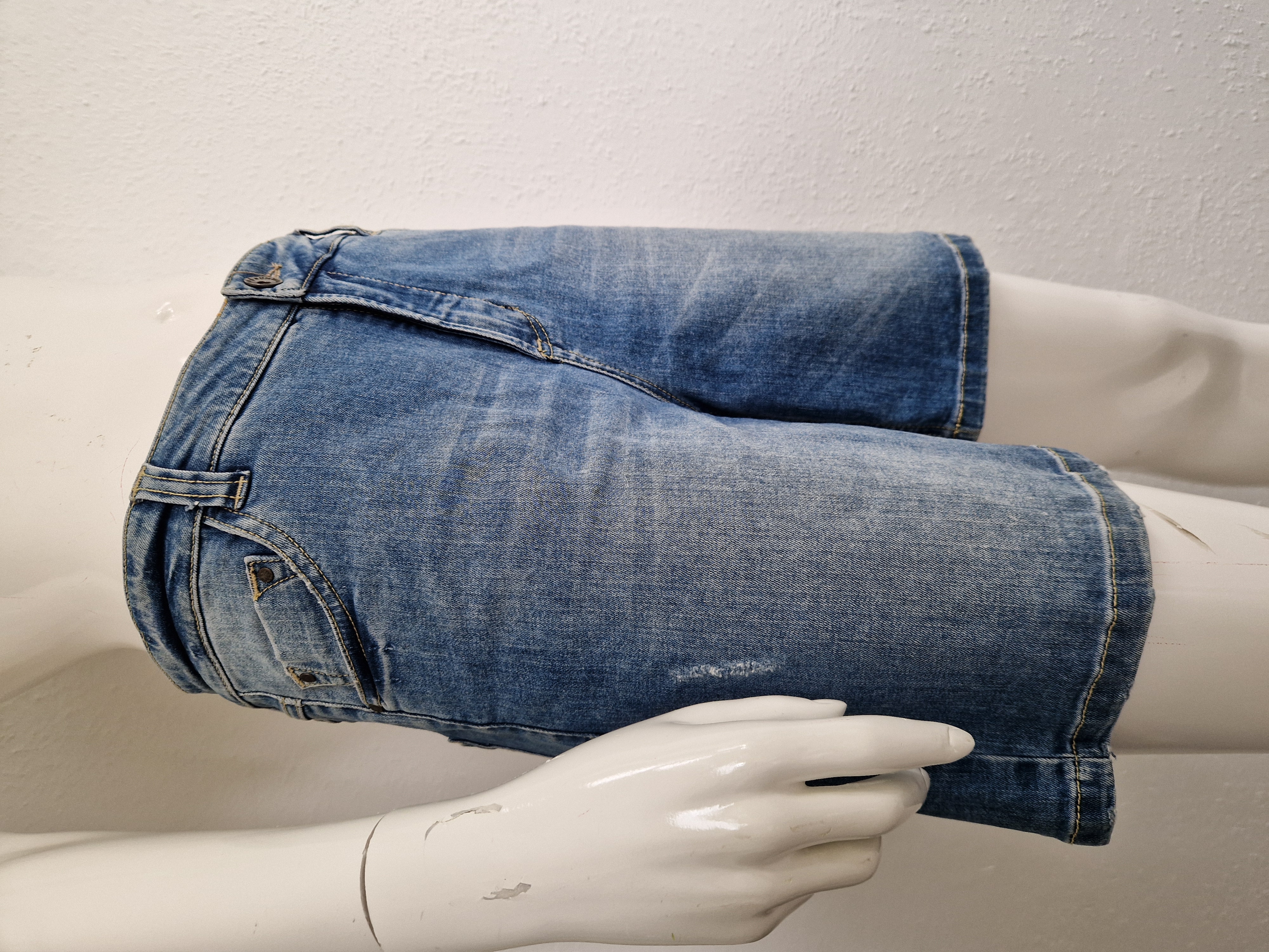 Summum denim shorts. Maat 40/42. Blauw.