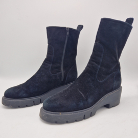 Unisa Jofo boots. Maat 41, Zwart/ suède.