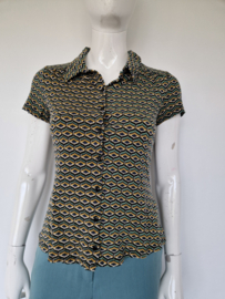 King Louie blouse. Maat M. Print.