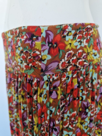 King Louie maxi rok. Maat M. Bloemenprint.