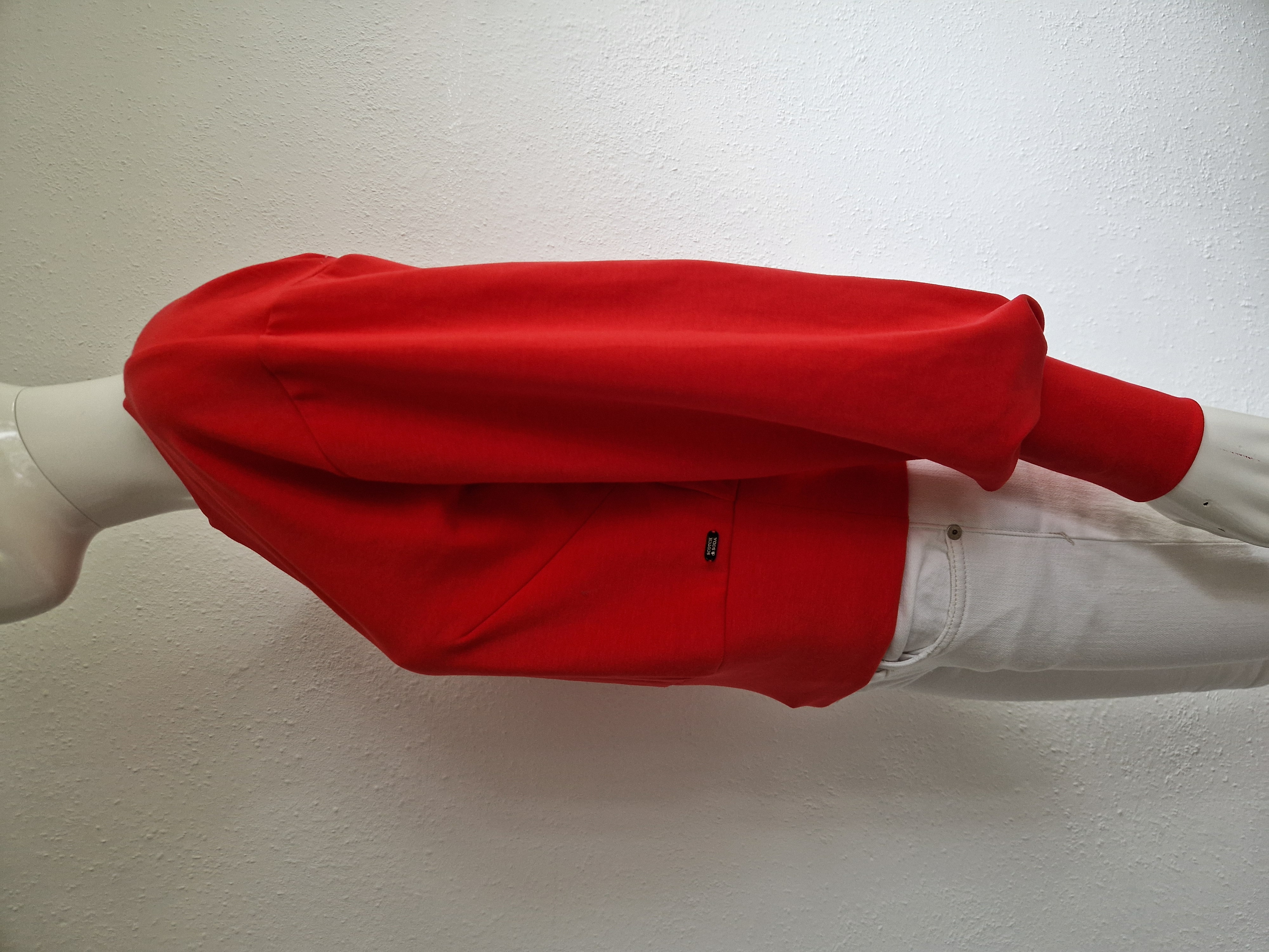 Scotch & Soda sweat shirt. Maat S. Rood/modalmix.