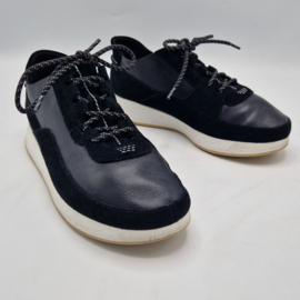 Clarks sneakers. Maat 39,5, Zwart/leer.