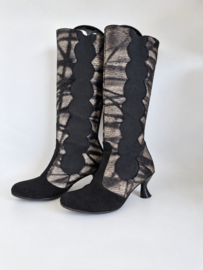 Jan Jansen designer laarzen | Maat 41 | Zwart |