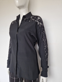 Marciano by Guess blouse. Mt. 38, Zwart/kant.