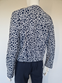 Luisa Cerano jasje. Maat 38, Blauw/wit.