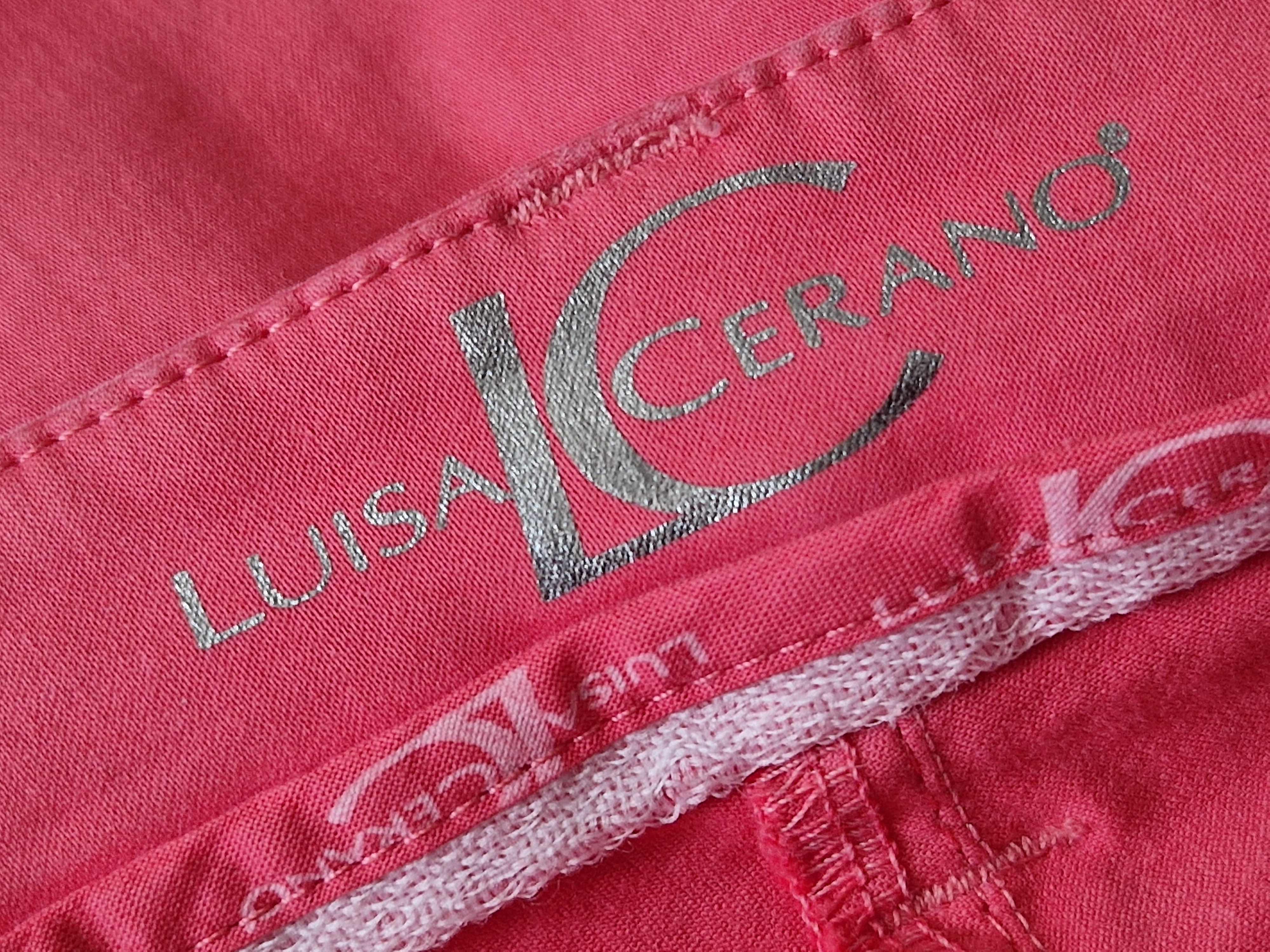 Luisa Cerano jeans. Maat 40, Roze.