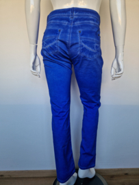 Sao Paulo broek. Maat 42, Kobaltblauw.