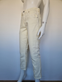 Citizens of Humanity cropped jeans.Crème. Maat 40