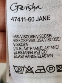 Geisha jurk. Maat L/40. Kleurrijke print