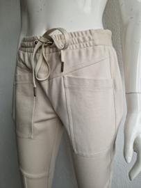 Summum Woman pantalon Punto Milano. Maat 38, Crème