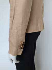 Mango Suit blazer.Mt. 38. Beige/ linnen.