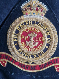 Ralph Lauren blazer. Maat 8, Nachtblauw/wol.