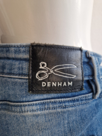 Denham Needle high waist skinny jeans. Maat 40, Blauw.