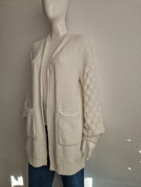 Esqualo vest. Maat L. Crème