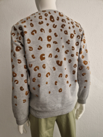 Scotch & Soda sweater. Maat S. Grijs/flockprint.