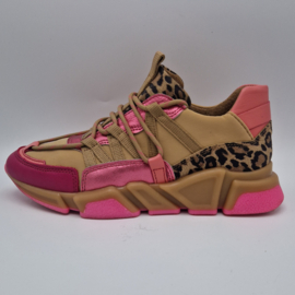 Dwars Los Angeles Leopard sneakers. Maat 40.