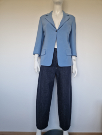 Agnona blazer | Maat 38 | Lichtblauw |