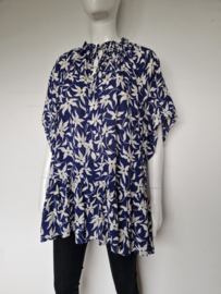 Arket tuniek. Mt. 38, Blauw/ bloemenprint