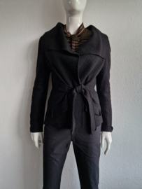 Nicowa vest. Maat 38, Zwart/wol.