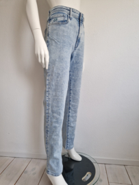 Jacob Cohën Olivia Slim High waist jeans. Maat 32, Lichtblauw.