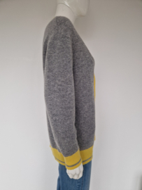 Ermanno Scervino vest. Maat 38, Grijs/kasjmier.