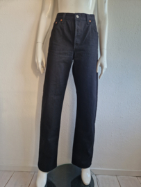 Levi's jeans 501. Maat 28/34, Zwart.