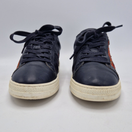 Lola Cruz sneakers. Maat 39, Zwart/leer.