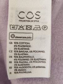 COS oversized sweater. Maat M/lila.