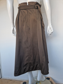 Riani maxi rok. Mt. 40,Olijfgroen