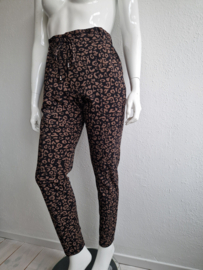 Mi Piace pantalon. Maat XXL. Zwart/bruin.