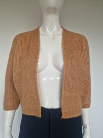 Sissy Boy vest. Maat S. Camel/wol.
