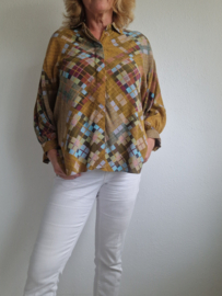 Selected Femme blouse. Maat M. Ruit
